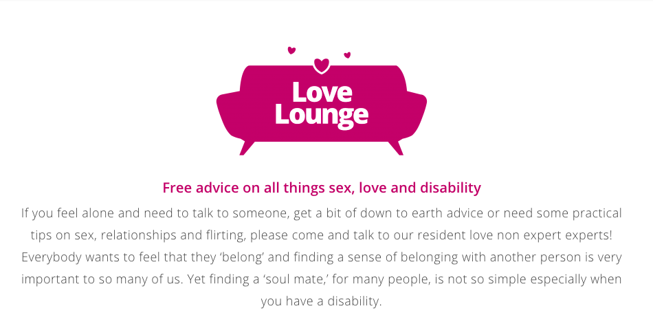 An Online Advice Forum on Sex, Love,  and Disability